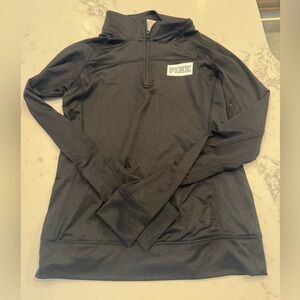 PINK Victoria's Secret Black Long Sleeve Top